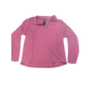 The North Face Pullover Womens‎ Large Half Zip Sweater Long Sleeve Athletic Top